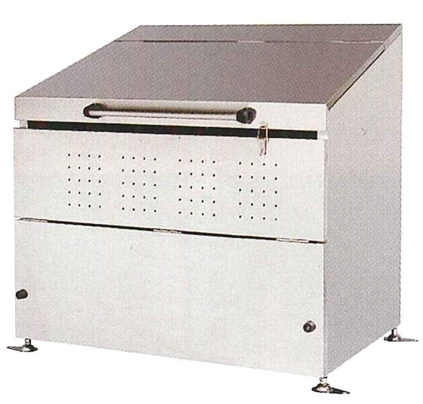 ＜保証期間付＞ステンレス製　大型ゴミ箱　600リットル　　ＤＢ600Ｌ＜組立式＞