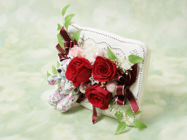 ［イタリアンデザイン］ドットフレーム・ベア