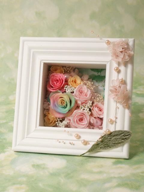 ［イタリアンデザイン］Memory Frame（small raibow）