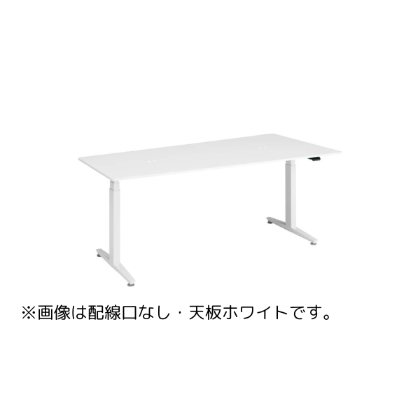オカムラ スイフトネックス ワークデスク テーブル(台形) ショートストロークタイプ 配線口あり 3427LC-MB/MT/MK
