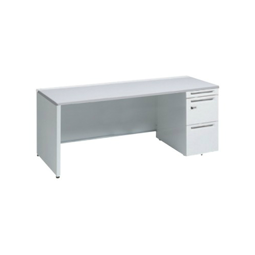 オカムラ アドバンス 片袖デスク W1600×D700×H720 3段袖 中央引出無 3V1GEF-MK/3V1JEF-MK