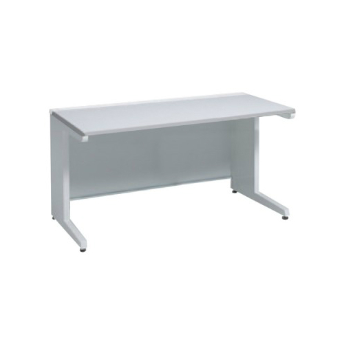 オカムラ アドバンス 平机 L脚タイプ W1400×D700×H720 中央引出し無 3V21AH-MK