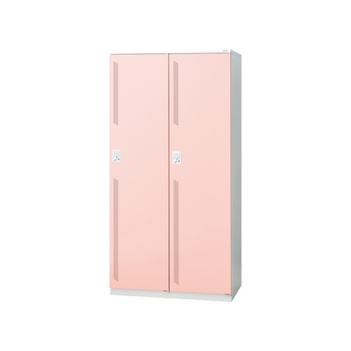 プラス 更衣ロッカー LZシリーズ カラータイプ 2人用 プッシュ錠 W900×D515×H1790 LZ-2T 41-881