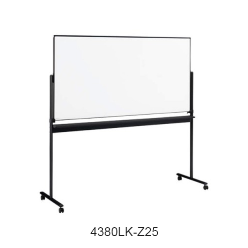オカムラ スタンダードボード 回転タイプ 片面ホワイトボード/裏面スクリーン W1890×D600×H1800 4380LK