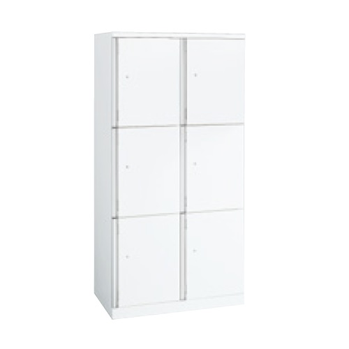 オカムラ SWタイプシリーズ 6人用ロッカー(2列3段) W900×D515×H1790 4506SW-ZA75