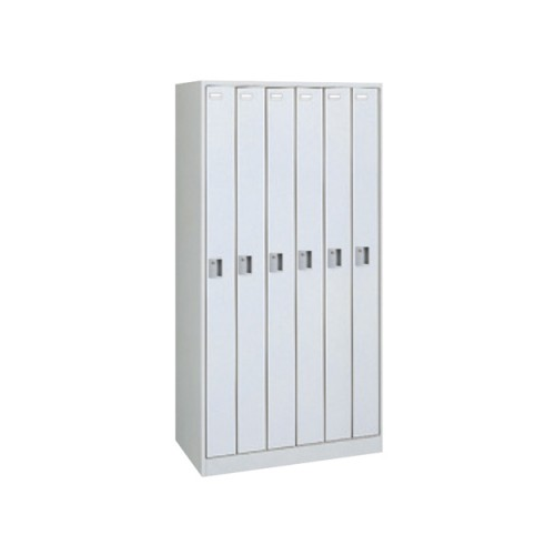 オカムラ FZロッカー(エフゼット)タイプ 6人用ロッカー シリンダー錠 W900×D515×H1790 4585FZ-Z13