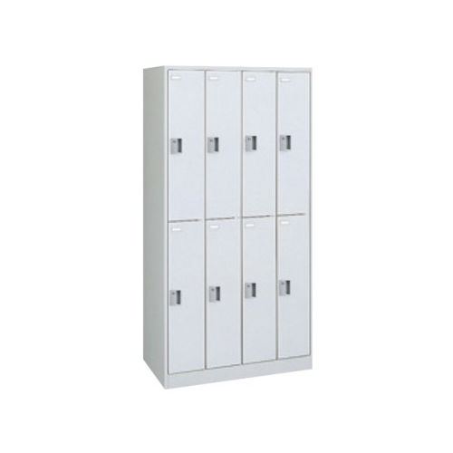 オカムラ FZロッカー(エフゼット)タイプ 8人用ロッカー シリンダー錠 4列2段 W900×D515×H1790 4588FZ-Z13