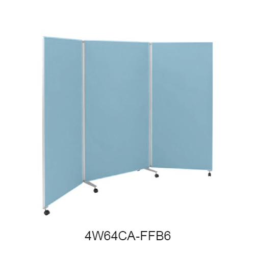 オカムラ スクリーン(衝立) 4W64シリーズ 3連タイプ クロスパネル W800＋900＋800×H1800 4W64CA-FF