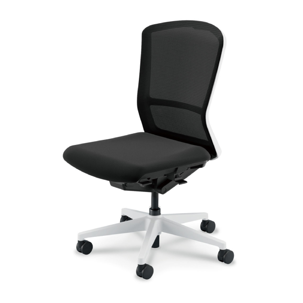 ウチダウチダ エルフィチェア メッシュ ハイバック 肘無 ナイロンキャスター 5-360-240/5-360-260