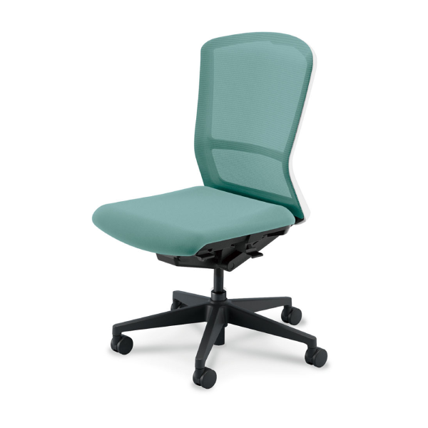 ウチダウチダ エルフィチェア メッシュ ハイバック 肘無 ナイロンキャスター 5-360-240/5-360-260