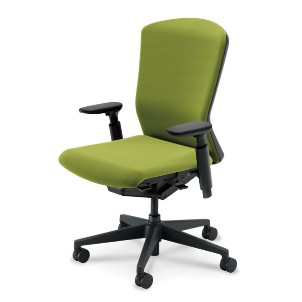 内田洋行 エルフィ 抗ウイルス加工張地 ブラック枠 ハイバック ブラック脚 KAAB型肘 ナイロンキャスター 5-360-405G/H/J