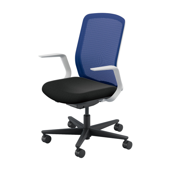 内田洋行 カリッサ2 チェア メッシュタイプ ハイバック  L型肘 ナイロンキャスター 5-370-65/5-370-15