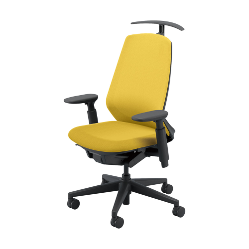 ウチダ ニンバスチェア ハイバック アジャスタブル肘 ジャケットハンガー付 ウレタンキャスター NA-330WBAA-PUH/NA-330BBAA-PUH