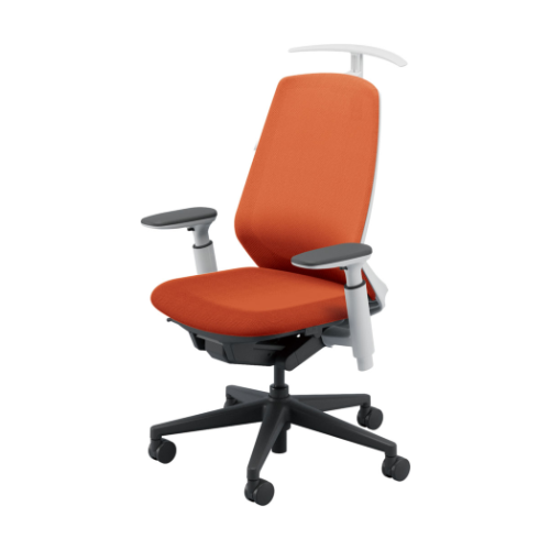 ウチダ ニンバス ハイバック アジャスタブル肘 ジャケットハンガー付 ナイロンキャスター NA-330WBAA-PAH/NA-330BBAA-PAH