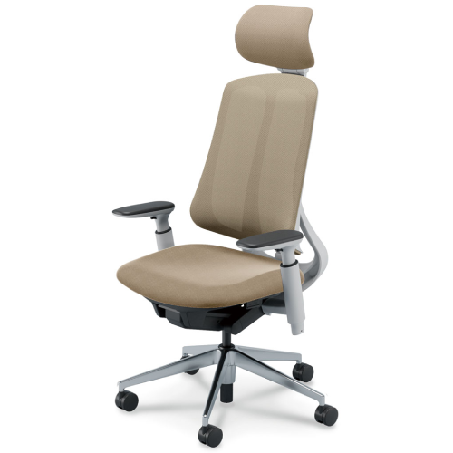 リーフレクチェア エクストラハイバック アルミポリッシュ脚 アジャスタブル肘 5-378-746/5-378-546