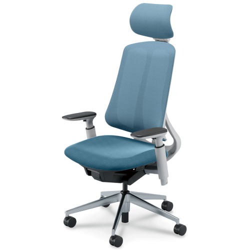 リーフレクチェア エクストラハイバック アルミポリッシュ脚 アジャスタブル肘 5-378-746/5-378-546