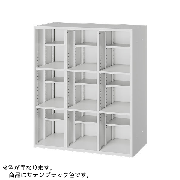 内田洋行 収納システム家具 パーソナルロッカー Portainer ポルテナ シューズロッカー サテンブラック 5-858-4305