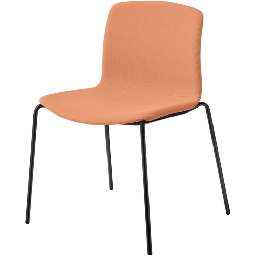 内田洋行 ミーティングチェア ricco-N(リッコ-エヌ) 4本脚 塗装仕上げ 張りぐるみ RIC-200NC 6-115-41