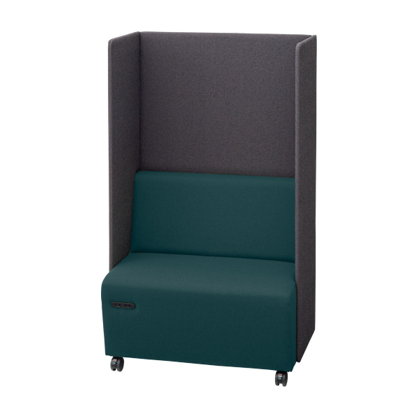 内田洋行 パネルブース ベイク ライト(BAKE light) フォーカスブースライト キャスター脚 FBライトC 6-231-846□