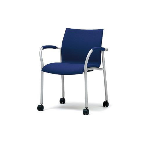 プラス ミーティングチェア MC-A20 SERIES(MC-A20シリーズ) 肘付 キャスター脚 MB-A24K