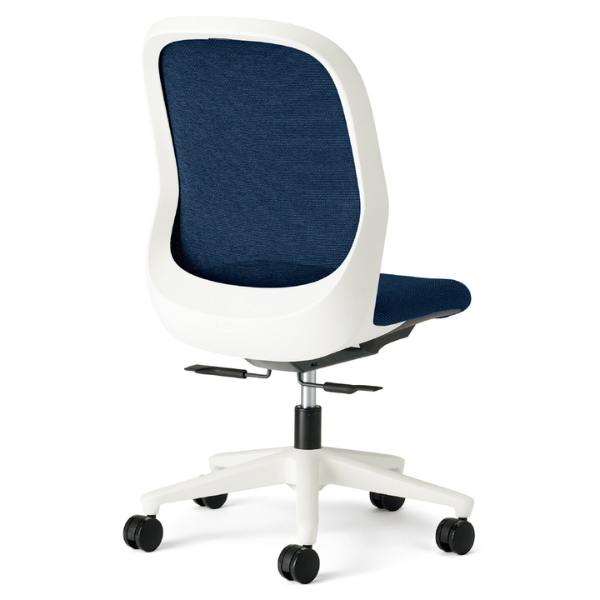 プラス フィータ2チェア 肘無 ホワイトフレーム 樹脂脚 KC-FT50MKL