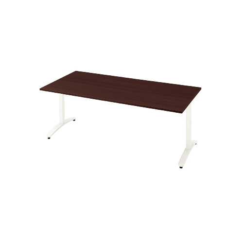 プラス ロンナ(ronna) 標準天板 T字脚 長方形 配線口なし ミーティングテーブル W1500×D900×H720 NN-1509TAR