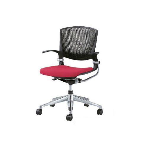 オカムラ ミーティングチェア グラータチェア 5本脚タイプ 肘付 背パッドなし 8142NA-F/8142MA-F/8142LA-F