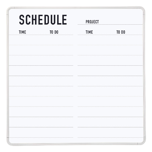 コクヨ モバイルホワイトボード Mobilewhiteboard スケジュール表 両面 スケジュール表 ホワイト B04 C063sms1 1