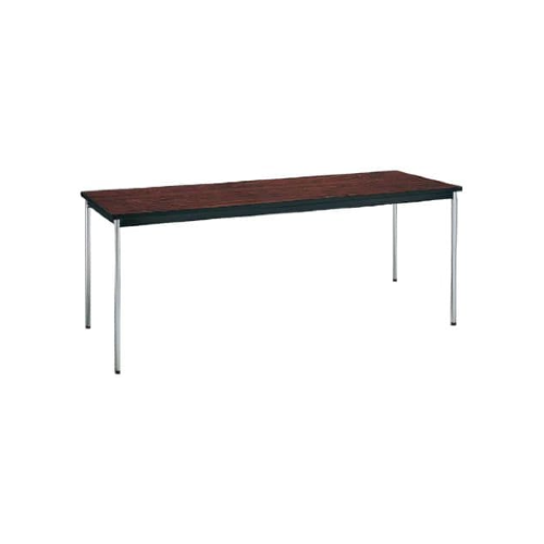 コクヨ ミーティング用テーブル 棚なし 丸脚メッキ BT-314