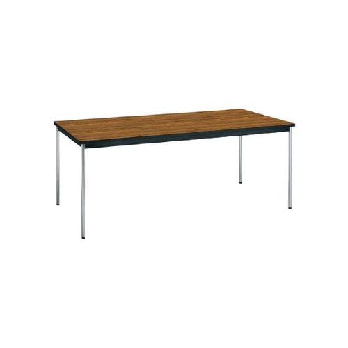 コクヨ ミーティング用テーブル 棚なし 丸脚メッキ BT-315