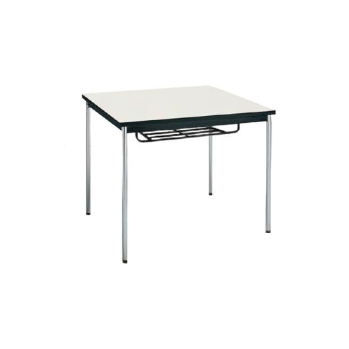 コクヨ ミーティング用テーブル 棚付き 丸脚メッキ BT-S311