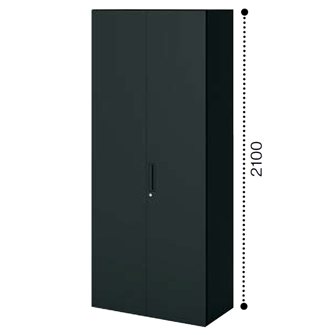 コクヨ エディア ブラックタイプ H2100タイプ 多人数用ロッカー 下置き ベース必要 BWU-R89F6