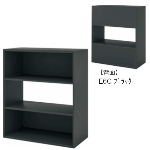 コクヨ エディア フリーパネル 3段 ブラック 上下段 ブラック(塗装) BWU-WKAC59E6C