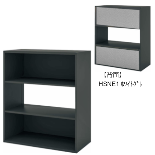 コクヨ エディア フリーパネル 3段 ブラック 上下段 クロス BWU-WKAC59E6CHSNE1