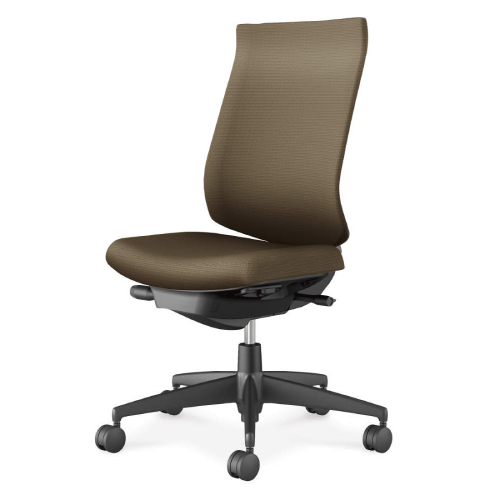 コクヨ ウィザード4チェア ハイバック 肘なし 樹脂脚(ブラック) 布張り C06-B202CW/C06-B202CU