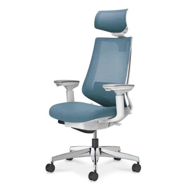 コクヨ デュオラ2チェア ヘッドレスト付きタイプ 可動肘 ランバーサポート付き C08-P332MW/C08-P332MU