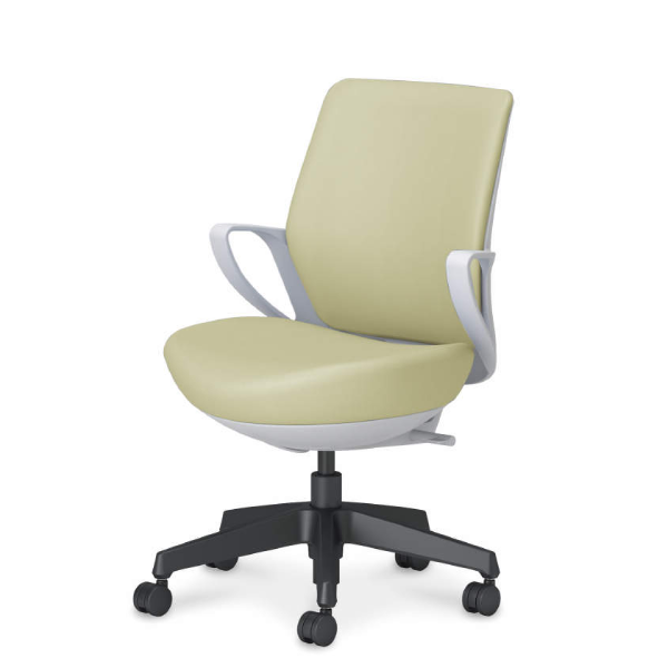 コクヨ ピコラリビナチェア ローバック エコPVCレザー C10-B11SW-E1VZ/-BKVZ/C10-B11SG-BKVZ/-E1VZ