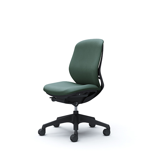 オカムラ シルフィーチェア ローバック クッション　インターロック布 肘なし 樹脂脚 C633XR-FX/C633XW-FX