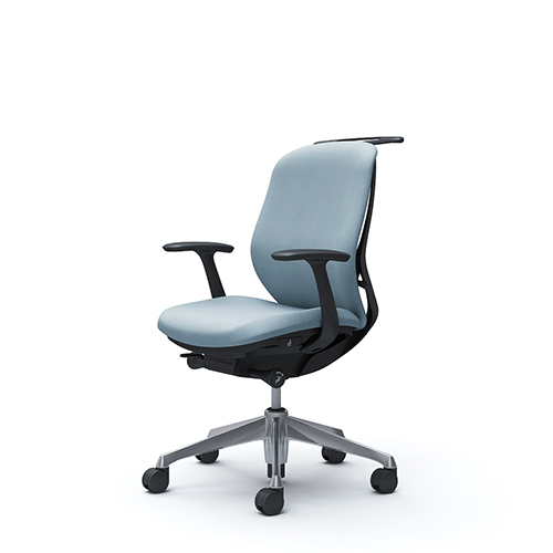 オカムラ シルフィーチェア ローバック クッション デザインアーム アルミ脚 ハンガー付 C644BR-FX/C644BW-FX