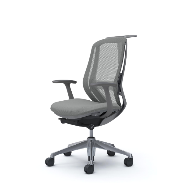 オカムラ シルフィーチェア ハイバック メッシュ デザインアーム ポリッシュ脚 C646BE-FMR3