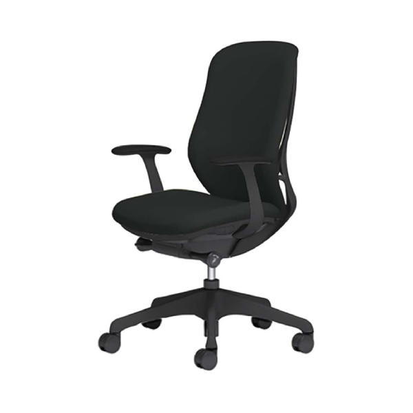 オカムラ シルフィーチェア ハイバック 防炎クロス(布) デザインアーム 樹脂脚 C647XR-F3Z1