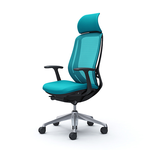 オカムラ シルフィーチェア エクストラハイバック メッシュタイプ デザインアーム ポリッシュ脚 C64ABR-FM/C64ABW-FM