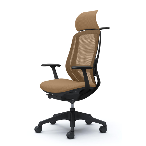 オカムラ シルフィーチェア エクストラハイバック 固定ヘッドレスト メッシュ デザインアーム 樹脂成型脚 C64BXS-FMP7