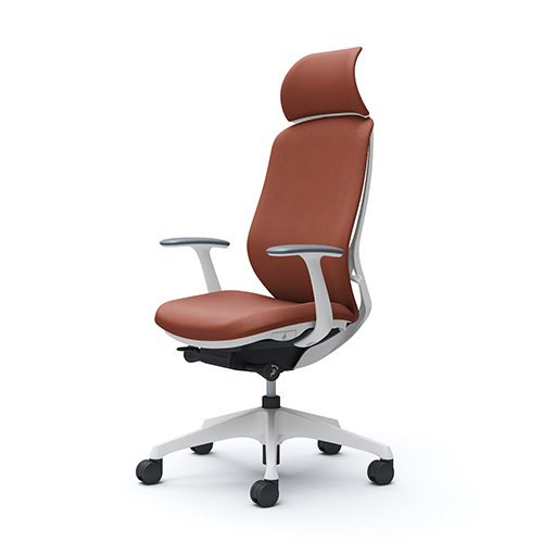 オカムラ シルフィーチェア エクストラハイバック クッション　インターロック布 デザインアーム C64CXR-FX/C64CXW-FX