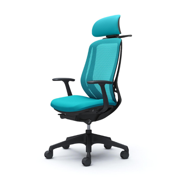 オカムラ シルフィー エクストラハイバック 可動ヘッドレスト メッシュ デザインアーム ハンガー付 樹脂脚 C64FXR-FM/C64FXW-FM