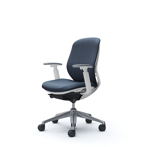 オカムラ シルフィーチェア ローバック クッション　インターロック布 アジャストアーム アルミ脚 C683BR-FX/C683BW-FX