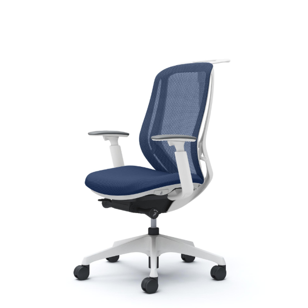 オカムラ シルフィーチェア ハイバック メッシュ アジャストアーム 樹脂成型脚 C686XW-FM3A