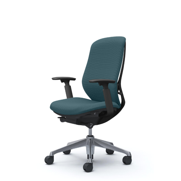 オカムラ シルフィーチェア ハイバック  クッション (プレーン) アジャストアーム ポリッシュ脚 C687BR-FSJ7