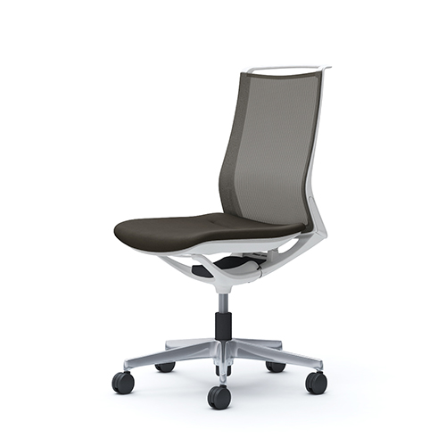 オカムラ モードチェア(mode) ミドルバック 肘なし 樹脂フレーム 5本脚/メッシュタイプ.インターロック CA11BR-F1K/CA11BW-F1K