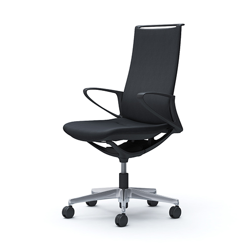 オカムラ モードチェア ミックス ハイバック デザインアーム 樹脂フレーム 5本脚 CA27BR-FWM/CA27BR-FWN/CA27BW-FWM/CA27BW-FWN